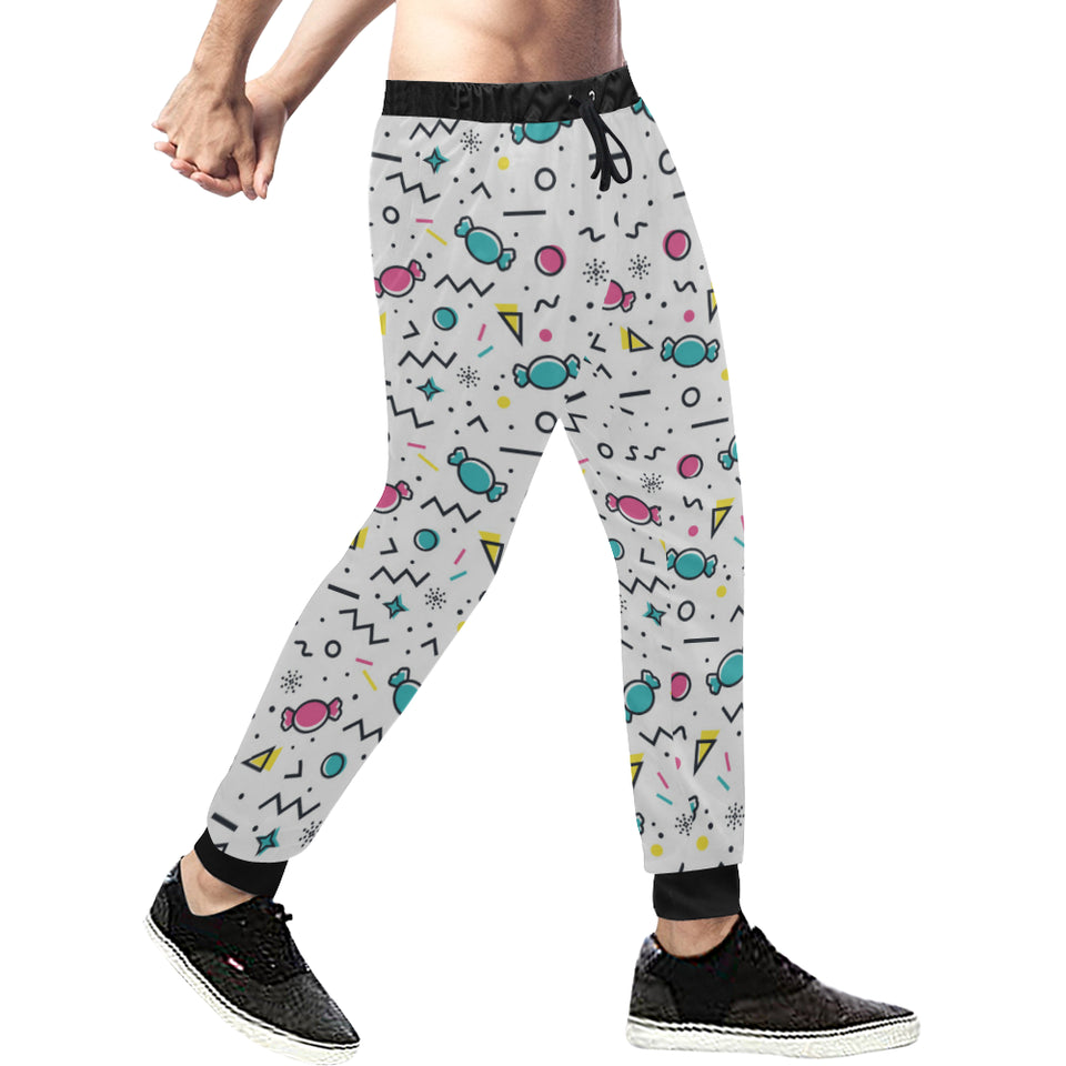 Candy design pattern Unisex Casual Sweatpants