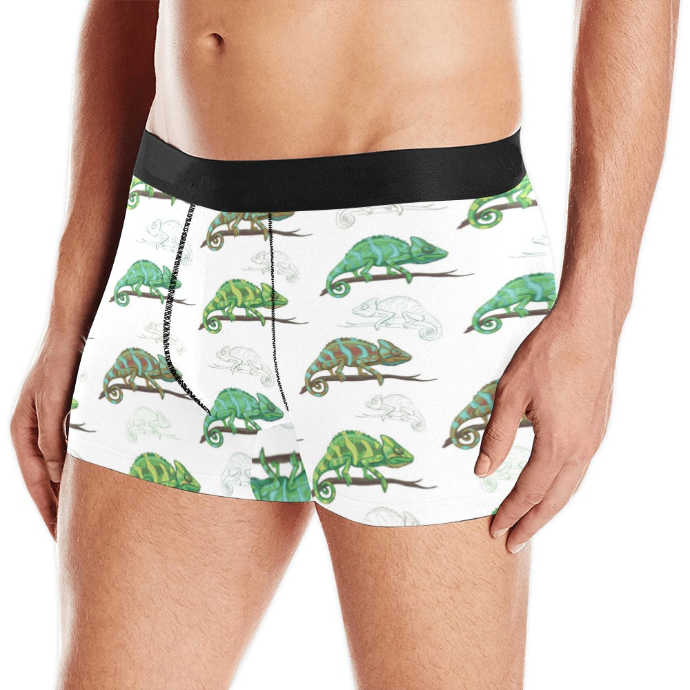 Chameleon lizard pattern Men's All Over Print Boxer Briefs Men's Underwear
