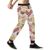 Cake cupcake sweets pattern Unisex Casual Sweatpants
