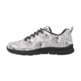 Cute french bulldog pattern Women's Sneaker Shoes