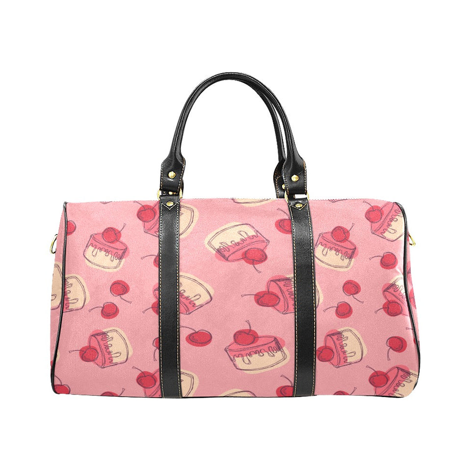 Cake cherry pattern Travel Bag