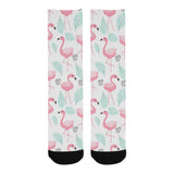 Cute flamingo pattern Crew Socks
