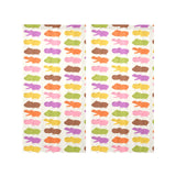 Hippopotamus Pattern Print Design 01 Gauze Curtain
