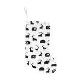 Goat ram pattern Christmas Stocking