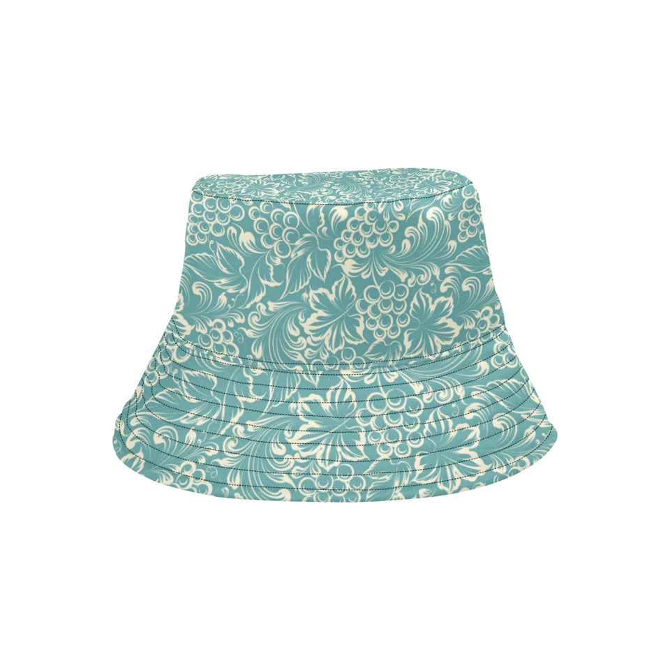 Classic Hand drawn Grape pattern Unisex Bucket Hat