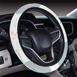 cute rhino heart pattern Car Steering Wheel Cover