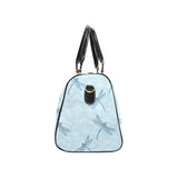 Dragonfly pattern blue background Travel Bag