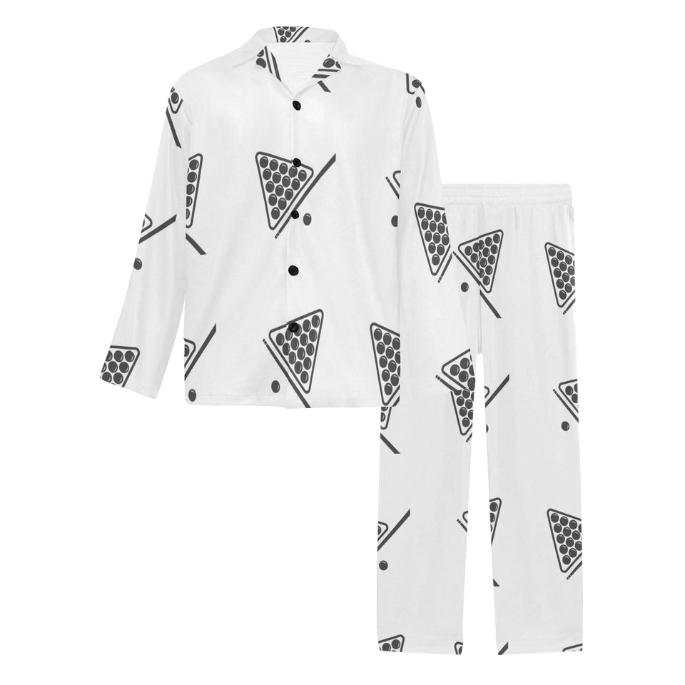 Billiard Ball Pattern Print Design 03 Men's Long Pajama Set