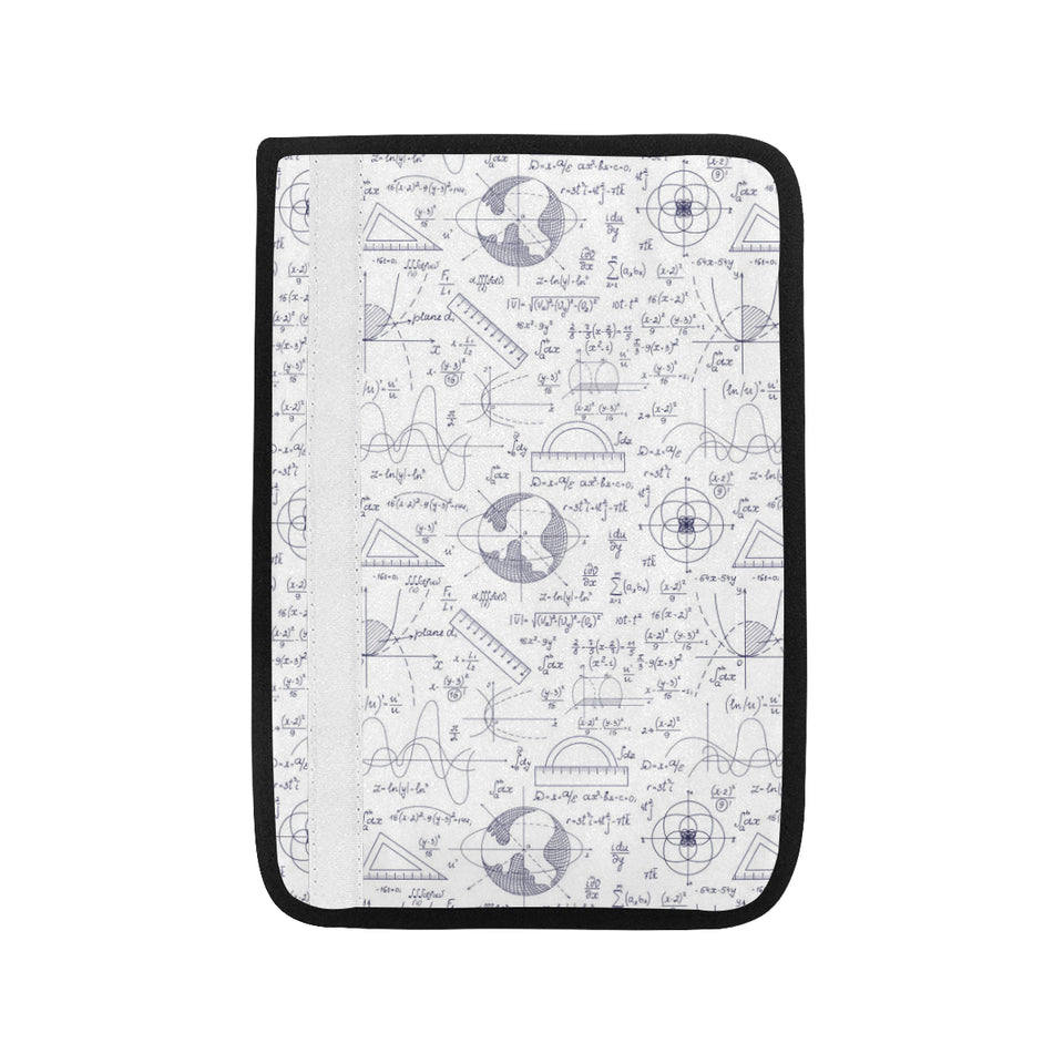 Math Pattern Print Design 03 Car Seat Belt Cover