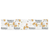 Cute beagle dog pattern background Table Runner