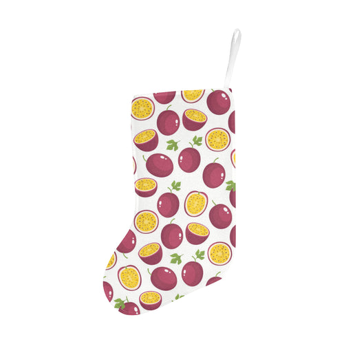 Passion fruit design pattern Christmas Stocking