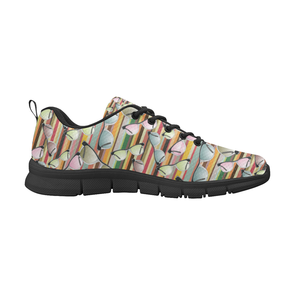 Sun Glasses Pattern Print Design 02 Women's Sneaker Shoes