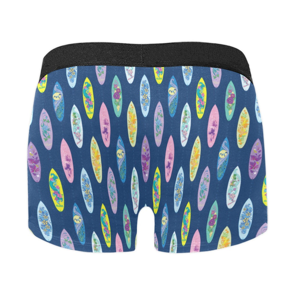 Surfboard Pattern Print Design 03 Men's All Over Print Boxer Briefs Men's Underwear