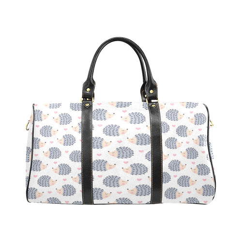 Hedgehog Pattern Print Design 04 Travel Bag