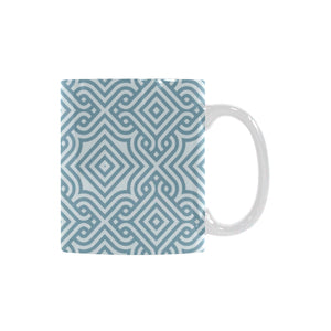 arabic pattern Classical White Mug (Fulfilled In US)