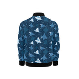 Stingray Pattern Print Design 04 Kids' Boys' Girls' Bomber Jacket