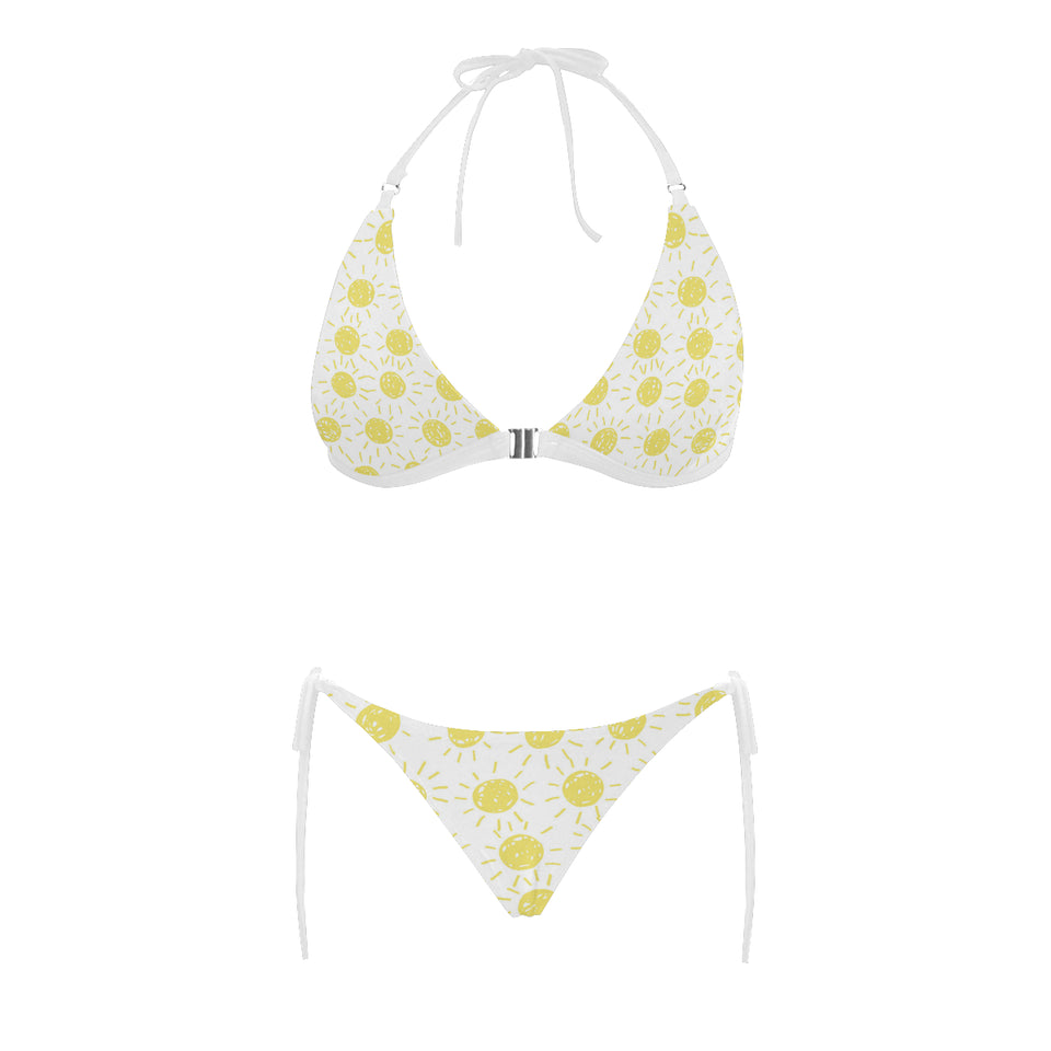 hand drawn sun pattern Sexy Bikinis Two-Piece Swimsuits