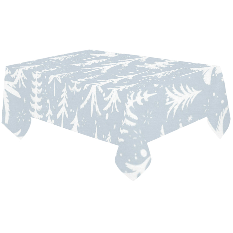 Christmas tree winter forest pattern Tablecloth