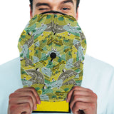 Hand drawn windmill pattern All Over Print Snapback Cap