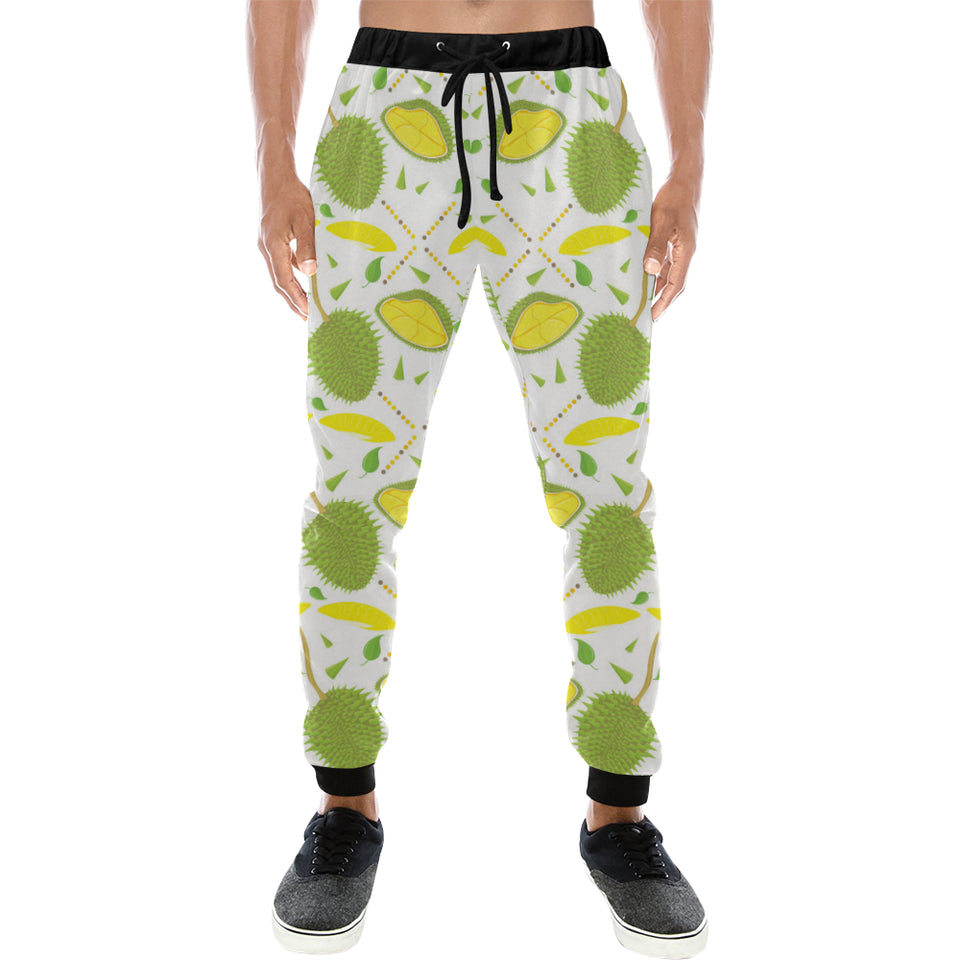 Durian pattern background Unisex Casual Sweatpants