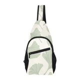 Ginkgo leaves pattern All Over Print Chest Bag