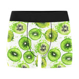 Watercolor kiwi pattern Men's All Over Print Boxer Briefs Men's Underwear