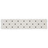 Dog Paws Pattern Print Design 03 Table Runner