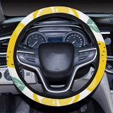 lemon design pattern Car Steering Wheel Cover