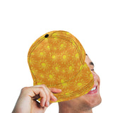 Sun orange background All Over Print Snapback Cap