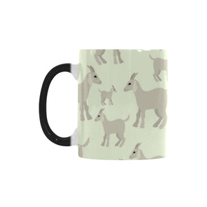 Little young goat pattern Morphing Mug Heat Changing Mug