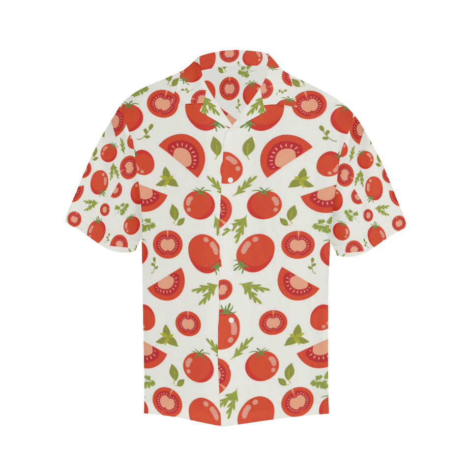 Tomato pattern Men's All Over Print Hawaiian Shirt