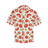 Tomato pattern Men's All Over Print Hawaiian Shirt