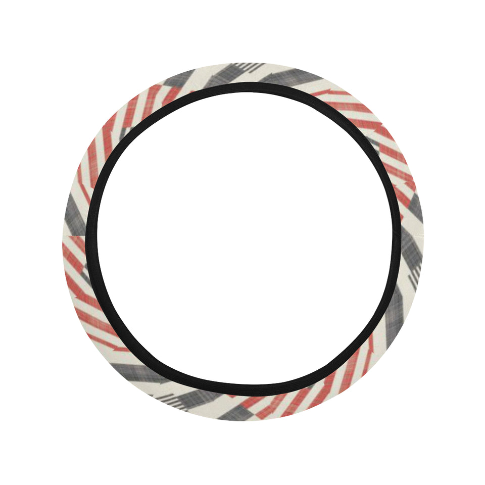 zigzag chevron striped pattern Car Steering Wheel Cover