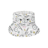 Siberian Husky design pattern Unisex Bucket Hat