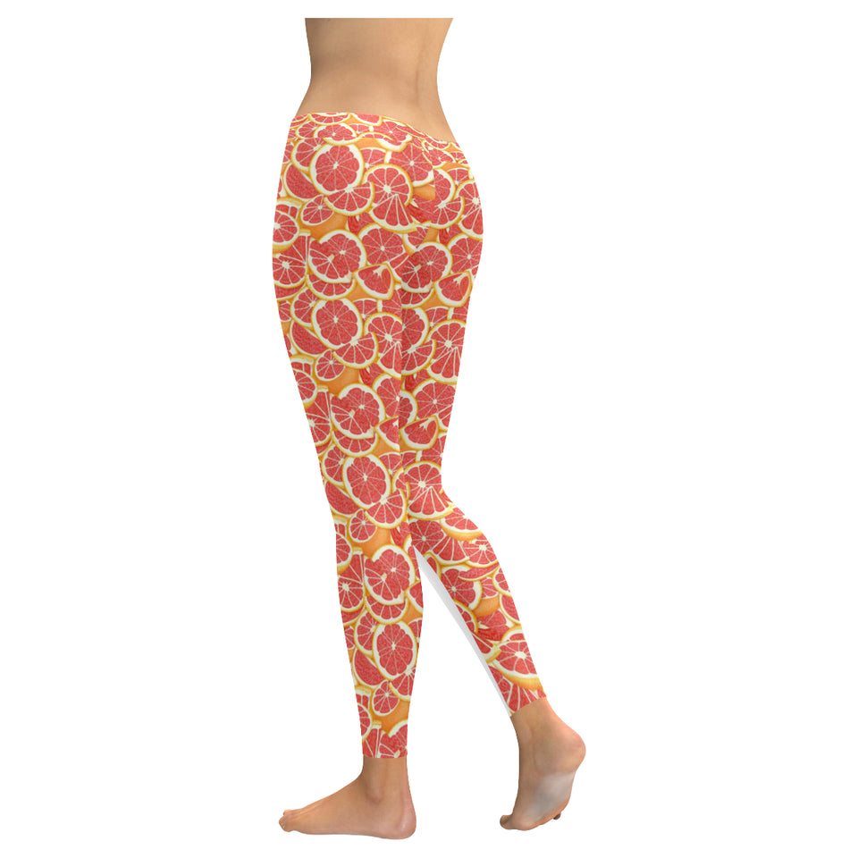 Tropical grapefruit pattern Women's Legging Fulfilled In US