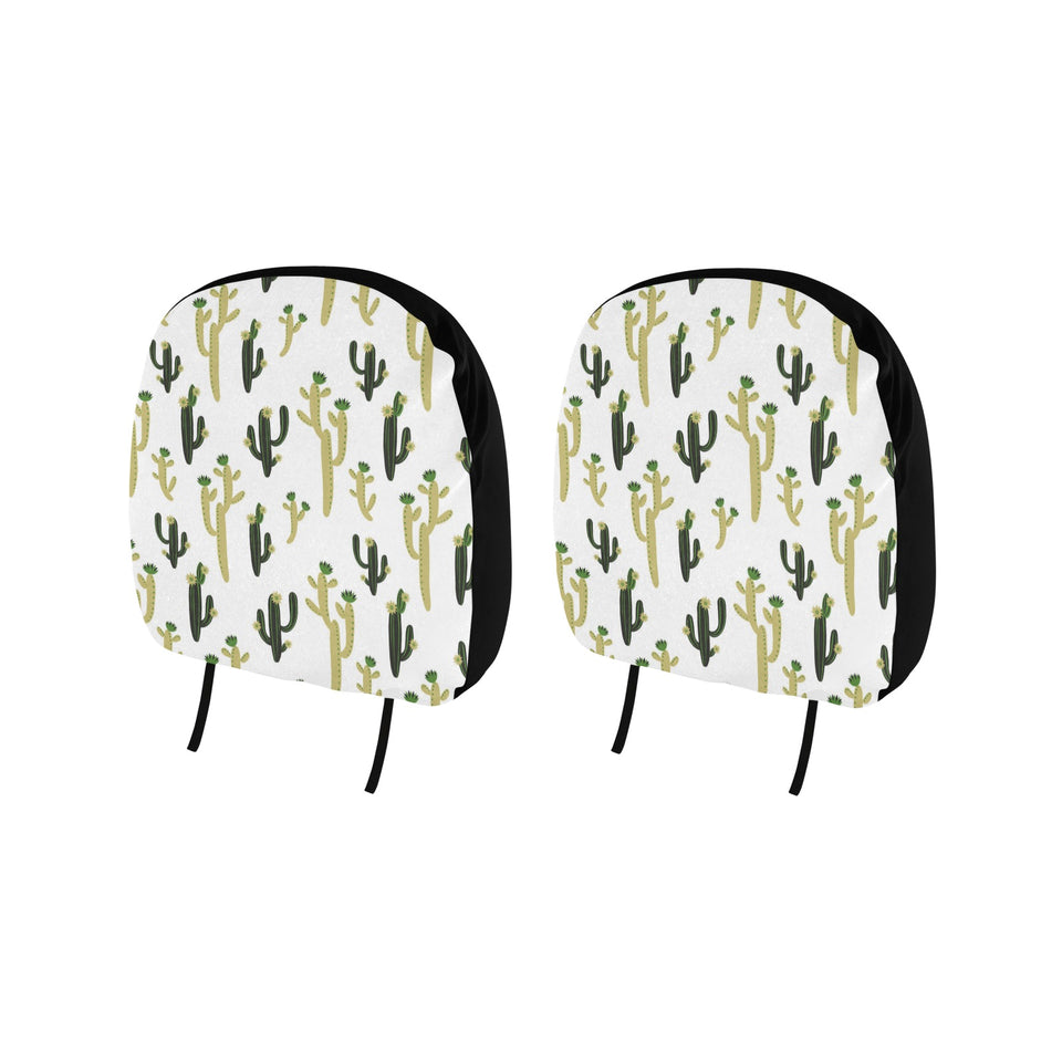 Cute cactus pattern Car Headrest Cover