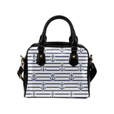 Anchor rope nautical  pattern Shoulder Handbag