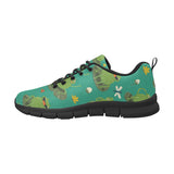 Cute frog dragonfly design pattern Men's Sneaker Shoes