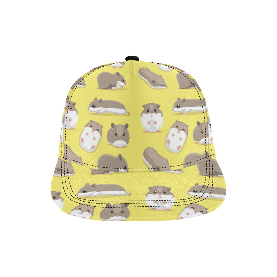 Cute Hamster pattern All Over Print Snapback Cap