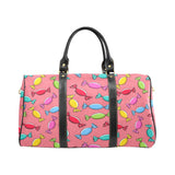 Colorful wrapped candy pattern Travel Bag