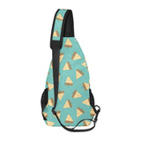 Sandwich Pattern Print Design 03 All Over Print Chest Bag