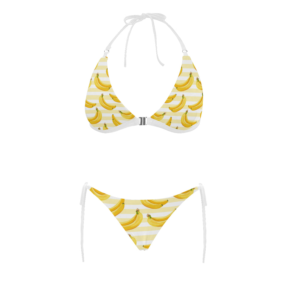 Banana pattern blackground Sexy Bikinis Two-Piece Swimsuits