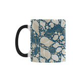 Sea turtle Polynesian Tribal design pattern Morphing Mug Heat Changing Mug