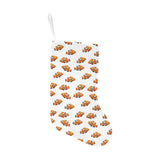 Clown Fish Pattern Print Design 03 Christmas Stocking