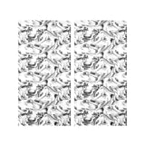 Greyhound Pattern Print Design 01 Gauze Curtain