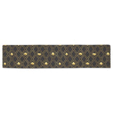 Casino Cards Suits Pattern Print Design 01 Table Runner
