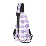 Hedgehog Pattern Print Design 05 All Over Print Chest Bag