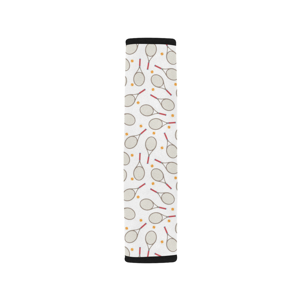 Tennis Pattern Print Design 04 Car Seat Belt Cover