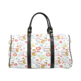 Maneki neko cat fan sakura Travel Bag
