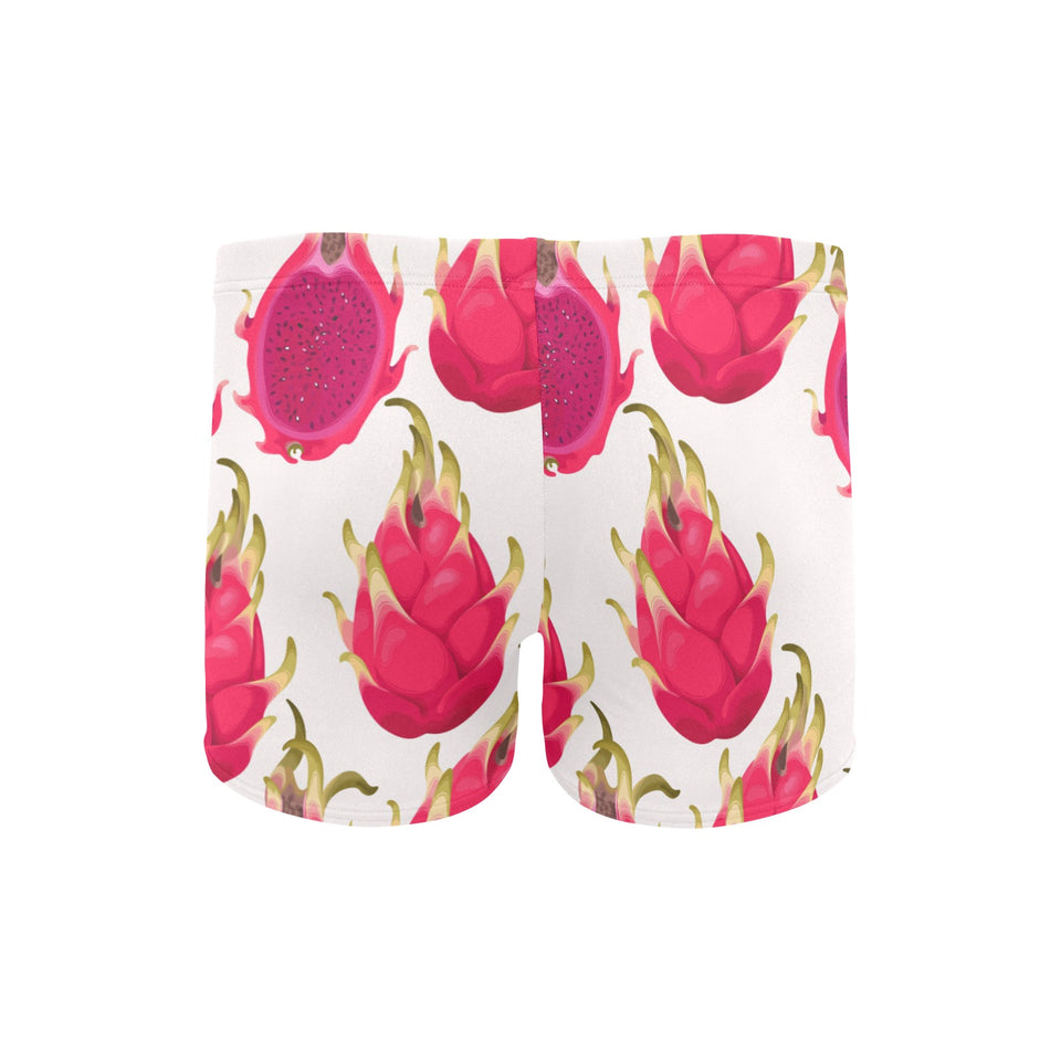 dragon fruits design pattern Men's Swimming Trunks